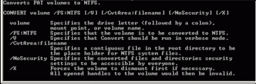教你用Convert.exe转换至NTFS文件系统