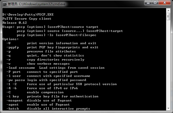 putty传输文件到linux(linux远程登录)